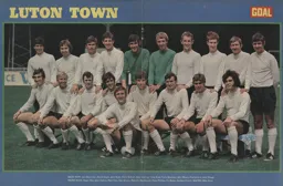 Luton Town Team Photo 1970-71 18