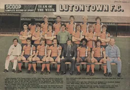 Luton Town Team Photo 1978-79 5
