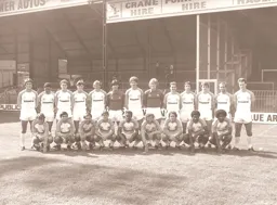 Luton Town Team Photo 1981-82
