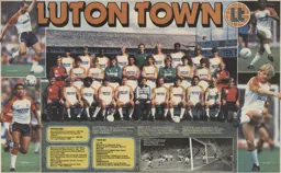 Luton Town Team Photo 1983-84 5