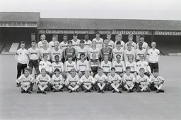 Luton Town Team Photo 1986-87 2