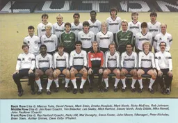 Luton Town Team Photo 1986-87