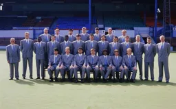Luton Town Team Photo 1988-89 4
