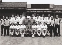 Luton Town Team Photo 1988-89 5