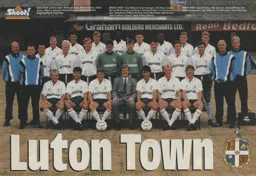 Luton Town Team Photo 1989-90 6
