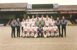 Luton Town Team Photo 1990-91