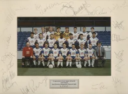 Luton Town Team Photo 1991-92 2