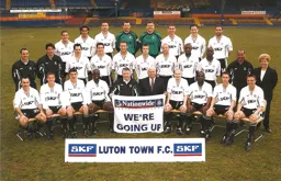 Luton Town Team Photo 2001-02