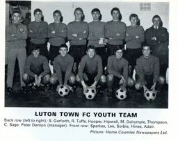 Luton Town Youth Team Photo 1969-70