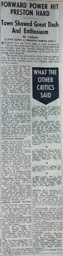 Luton Town v Preston North End 1961-62