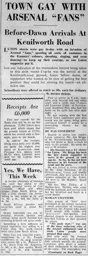 Luton Town vs Arsenal 1951-52