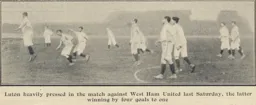 Luton on the Press