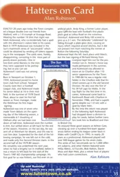 Mark Aizelwood card - 00:01 programme feature