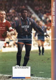 Martin Williams poster - 94:95 programme feature