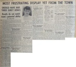 Match Report Aldershot a 66-67