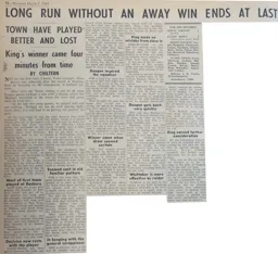 Match Report Notts Co a 66-67