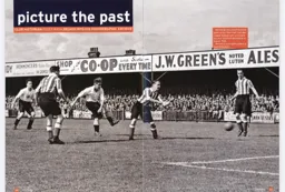 Mel Daniel scores against Sheffield Wednesday in a 4-1 win, August 1946 - 2013/14 Programme Article