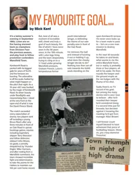 Mick Kent My Favourite Goal French Mansfield Nov 2024