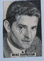 Mike Harrison Signed Photo