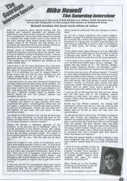 Mike Newell Article Supporters Club Fanzine Issue 64 2005