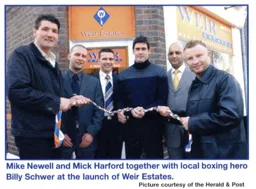 Mike Newell and Mick Harford meet boxer Billy Schwer - 03:04 programme feature