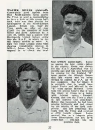 Miller Owen Luton News Handbook 1952-53