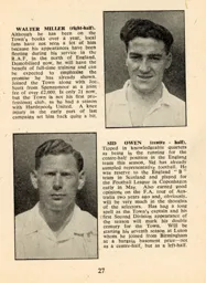 Miller Owen Luton News Handbook 1953-54