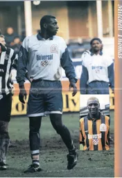 Mitchell Thomas poster - 95-96 programme feature