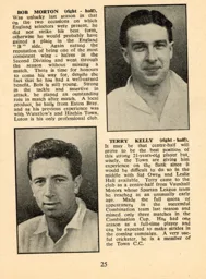 Morton Kelly Luton News Handbook 1953-54