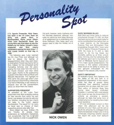 Nick Owen Personality Spot 1989