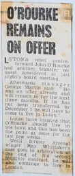 ORourke Transfer Request