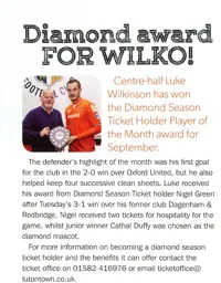 Diamond Award For Wilko Sep 2014