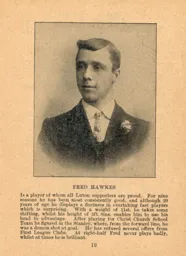 Fred Hawkes Luton News Handbook 1910-11
