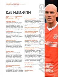 Getting to Know Kal Naismith Aug 2021