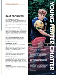 Getting To Know Sam Beckwith Aug 2021