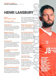 Getting To Know Henri Lansbury Oct 2021