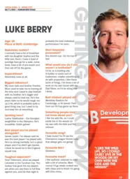 Getting To Know Luke Berry November 2021
