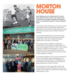 Morton House Dedication November 2021
