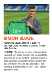 Simon Sluga Signs 2019