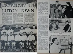 Spotlight on Luton Town 1952
