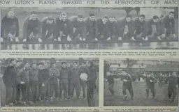 Charlton FA Cup Prep Jan 1952