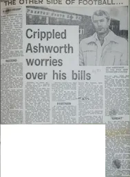 Alec Ashworth Article 1984 85