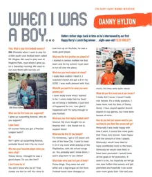 Danny Hylton When I Was A Boy Aug 2017