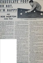 Bob Morton Article May 1955