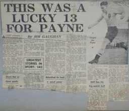 Joe Payne Article