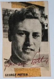 George Potter Signed Picture