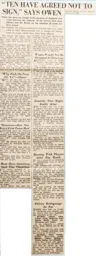 Wages Argument May 1953