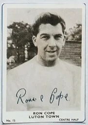 Ron Cope Signed Card