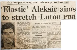 Milija Aleksic Article 1976 77
