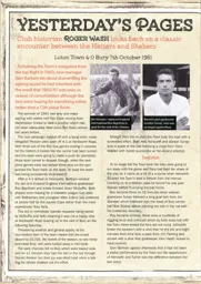 Bury Retrospective 7th October 1961